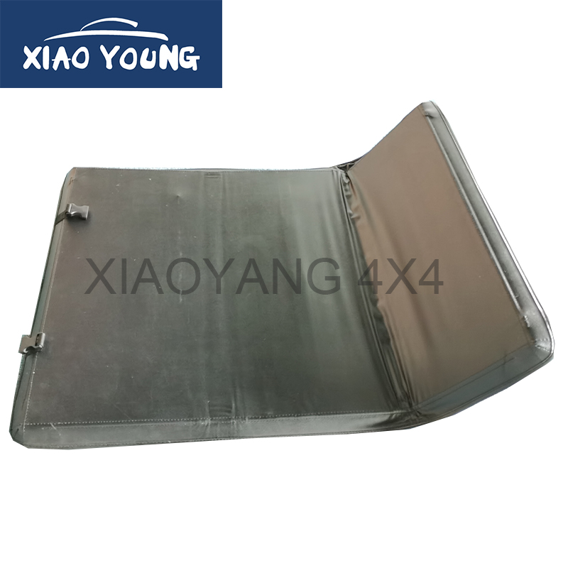 PVC Tri Folding Tonneau Cover Bed Cover For Triton L200 2016