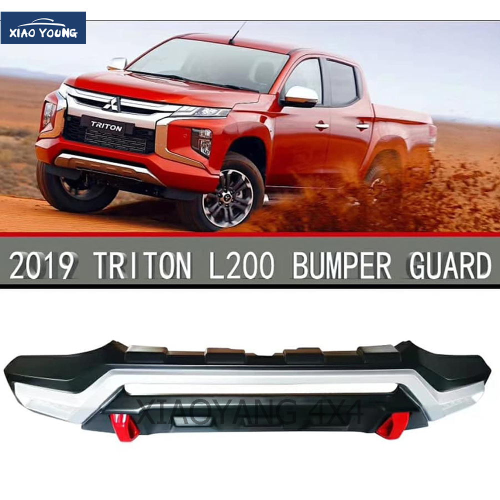 4X4 Pickup Trucks Aftermarkets Bull Bar Auto Parts ABS Plastic Front Bumper For Triton L200 2019+