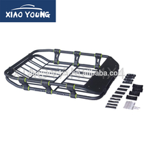 39/43/50 Inch * 35 Inch Steel Car Roof Rack Cargo Basket