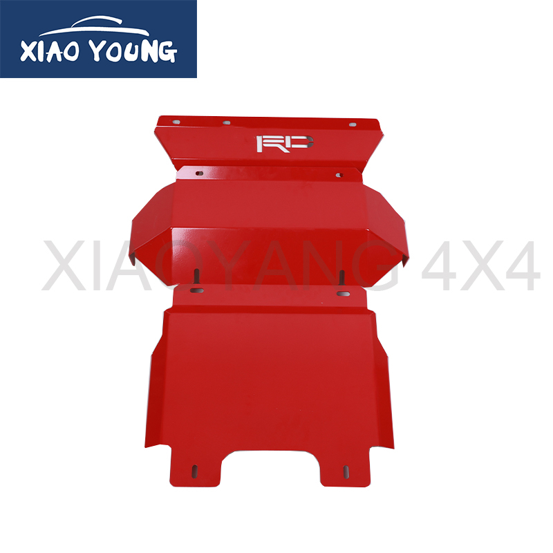 Steel Protect Engine Anti-Skid Plate