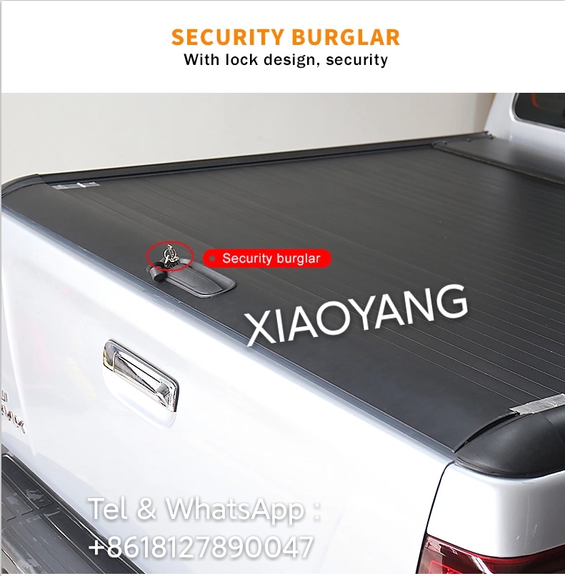 Aluminum Roller Lid Tonneau Cover For 4X4 Pickup Trucks