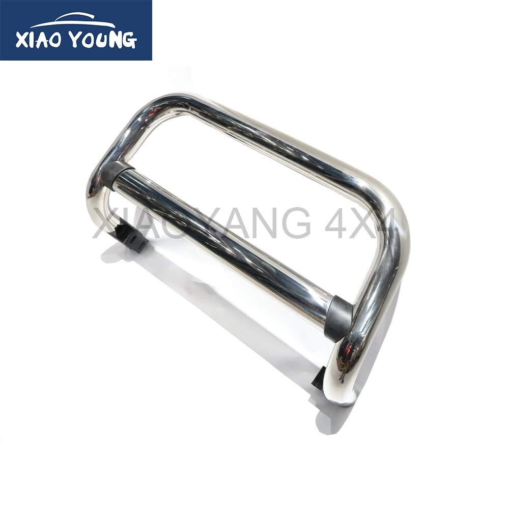 3 Inch Stainless Steel Grille Guard Bull Bar Front Bumper For Hilux Revo 2015+