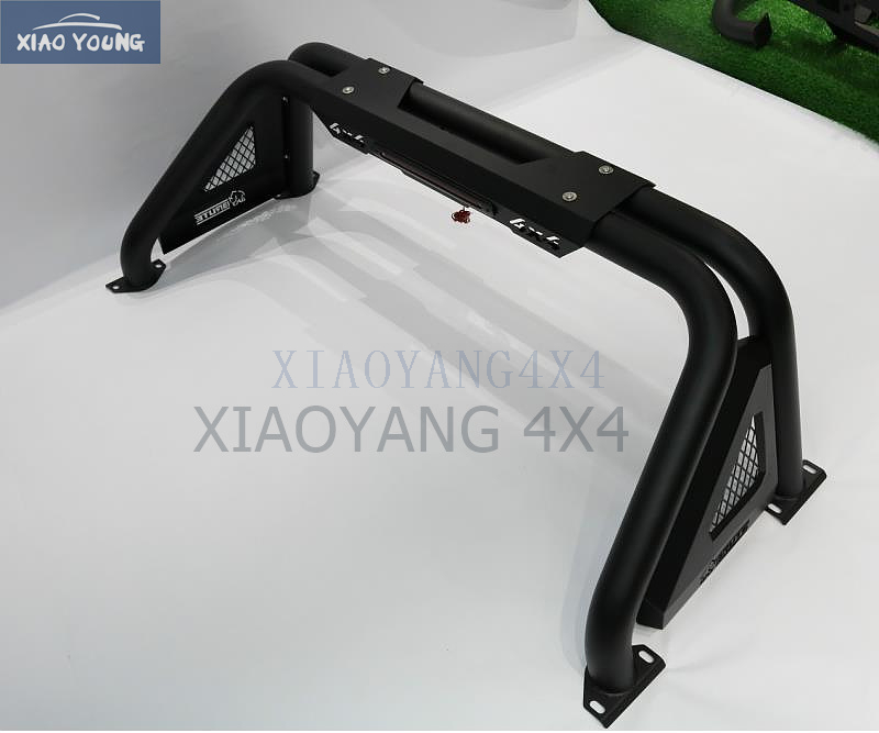 2021 Hot Sale Black Steel Pickup 4x4 Auto Accessories roll bar For Hilux Vigo Revo Np300 Triton Dmax Amarok BT50 Ranger