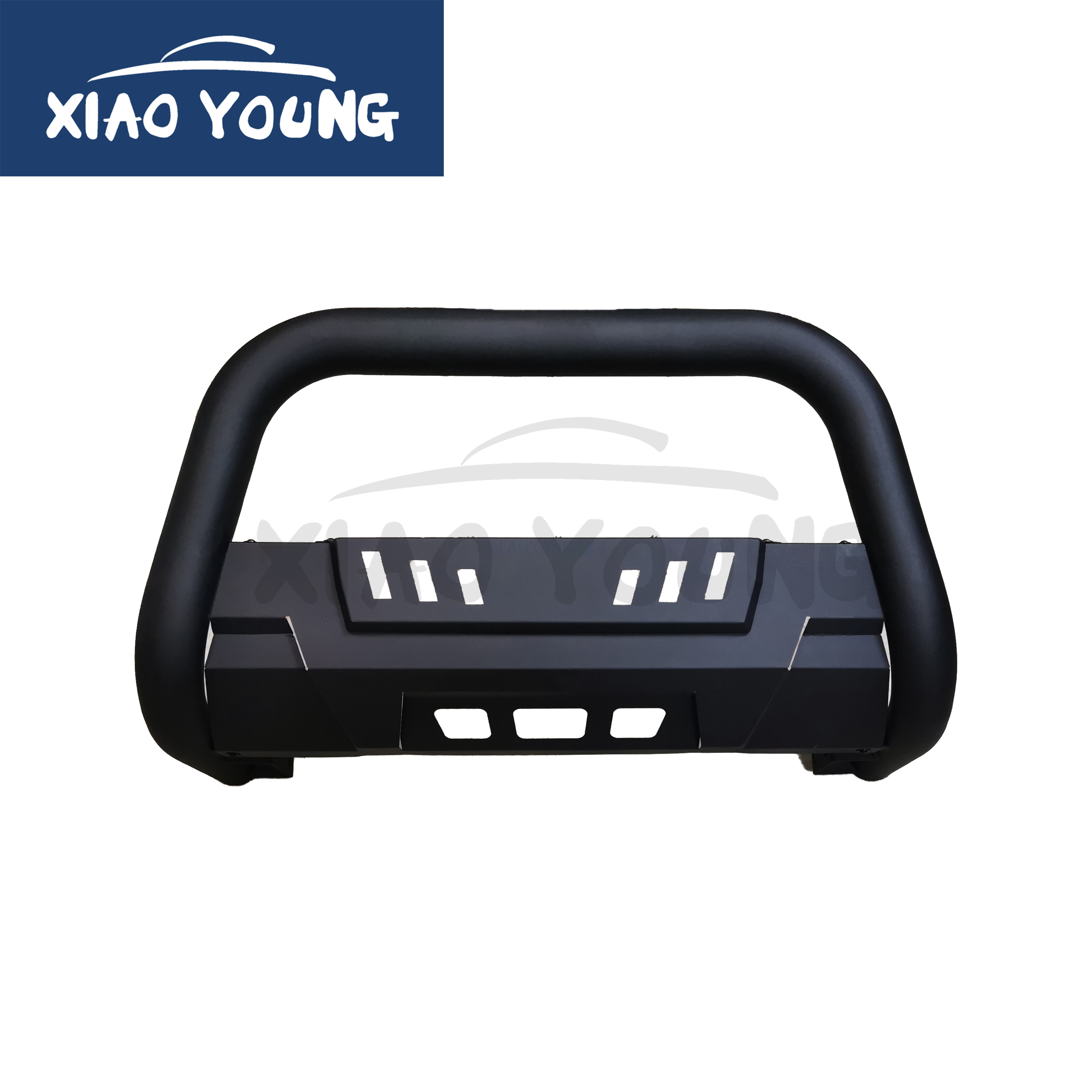 Black Steel Bull Bar 4x4 Pickup Truck Bumper Guard Auto Accessories for Ranger Hilux Revo Vigo Amarok BT50 NP300 Triton Dmax