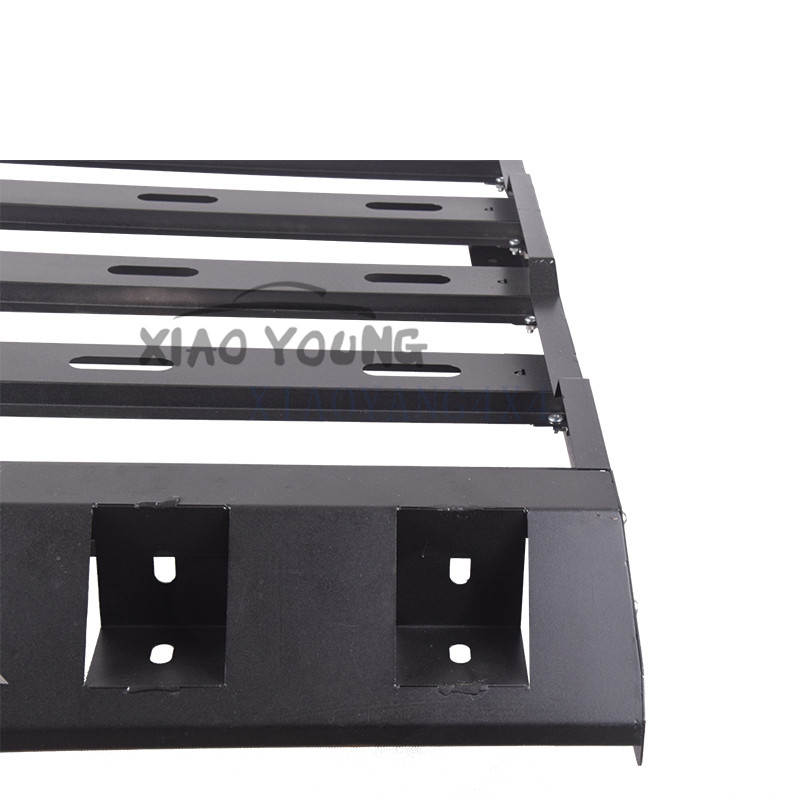 2021 new arrival pickup car truck Universal Blacdesign 4x4 auto accessoriesk Steel Roof Rack rail Basket