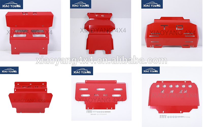 Steel Protect Engine Anti-Skid Plate