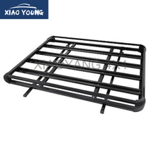 Universal Aluminum Black Roof Rack Basket Luggage Cargo Carrier