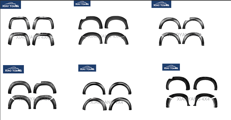 ABS Fender Flares Wheel Arch For Triton L200 2015-2018