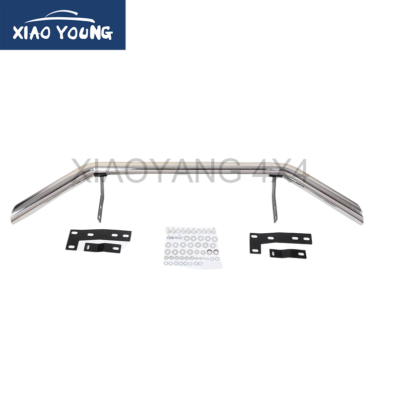 Stainless Steel Front Bumper Guards For Hilux Revo 2015+