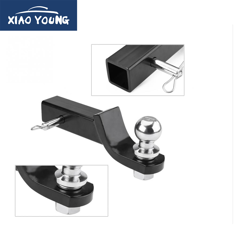 2 inch/ 50mm Trailer Ball Mount Tongue Hitch Receiver Tools for Towing Towbar Caravan Truck