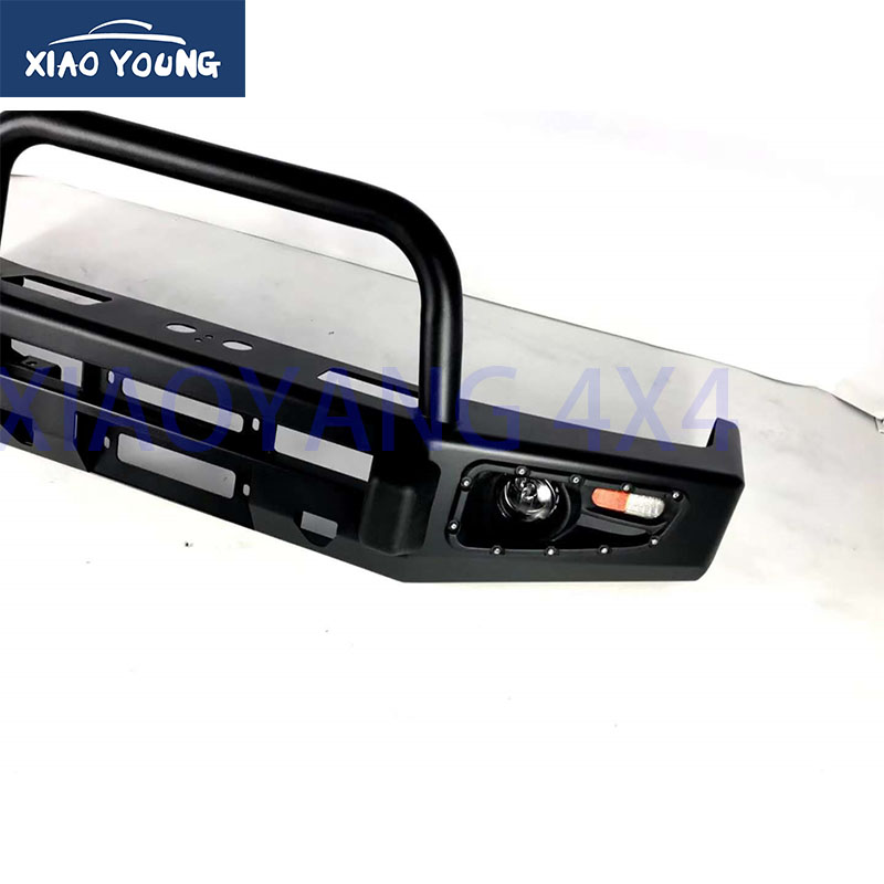 Black Steel Front Bumper Bull Bar For Ranger 2012+