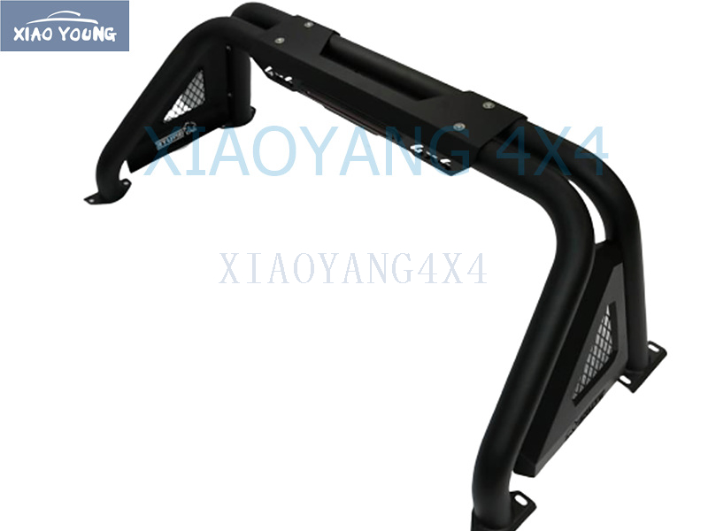 2021 Hot Sale Black Steel Pickup 4x4 Auto Accessories roll bar For Hilux Vigo Revo Np300 Triton Dmax Amarok BT50 Ranger