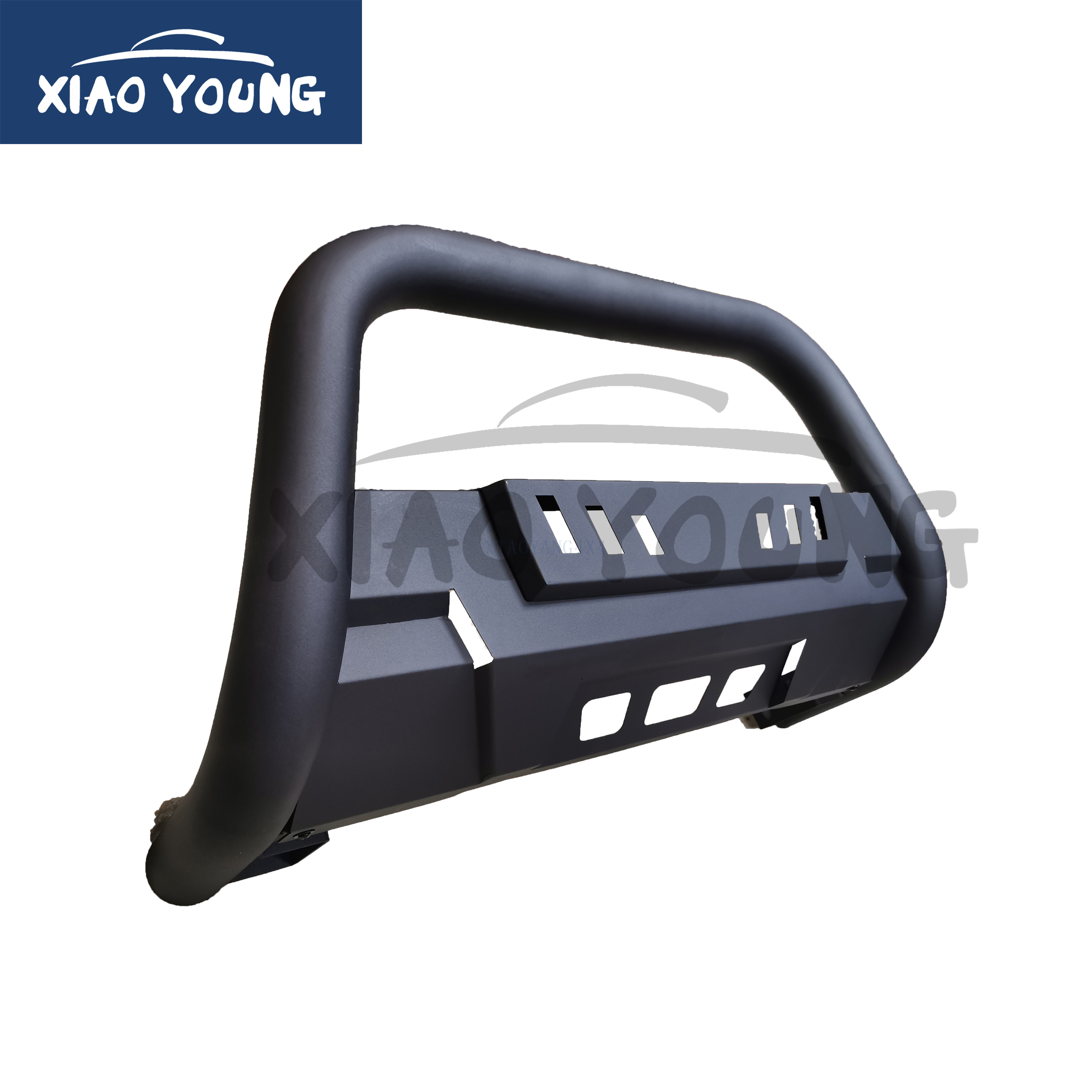 Black Steel Bull Bar 4x4 Pickup Truck Bumper Guard Auto Accessories for Ranger Hilux Revo Vigo Amarok BT50 NP300 Triton Dmax