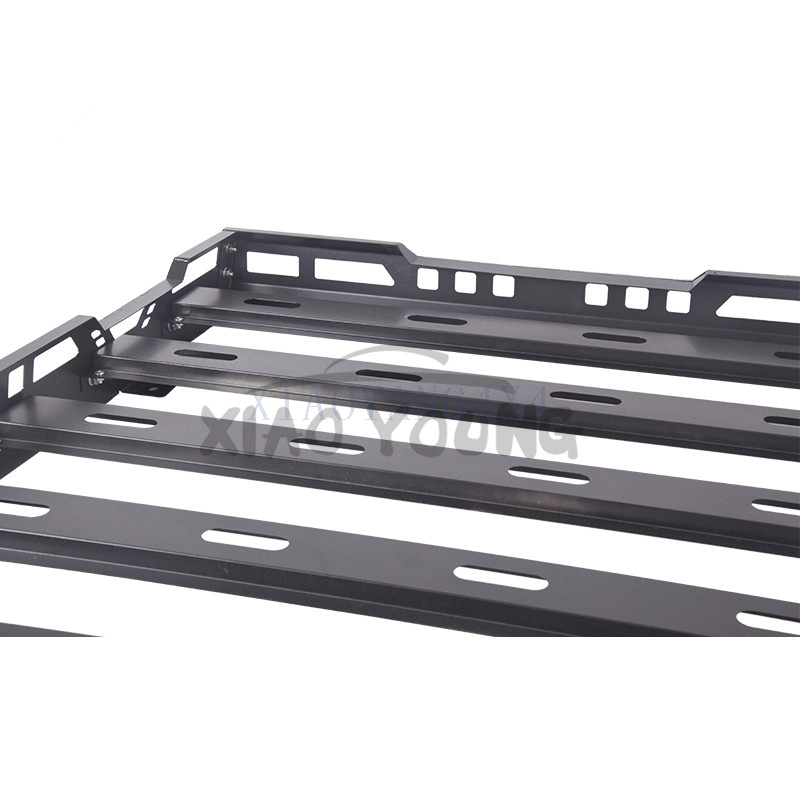 2021 new arrival pickup car truck Universal Blacdesign 4x4 auto accessoriesk Steel Roof Rack rail Basket