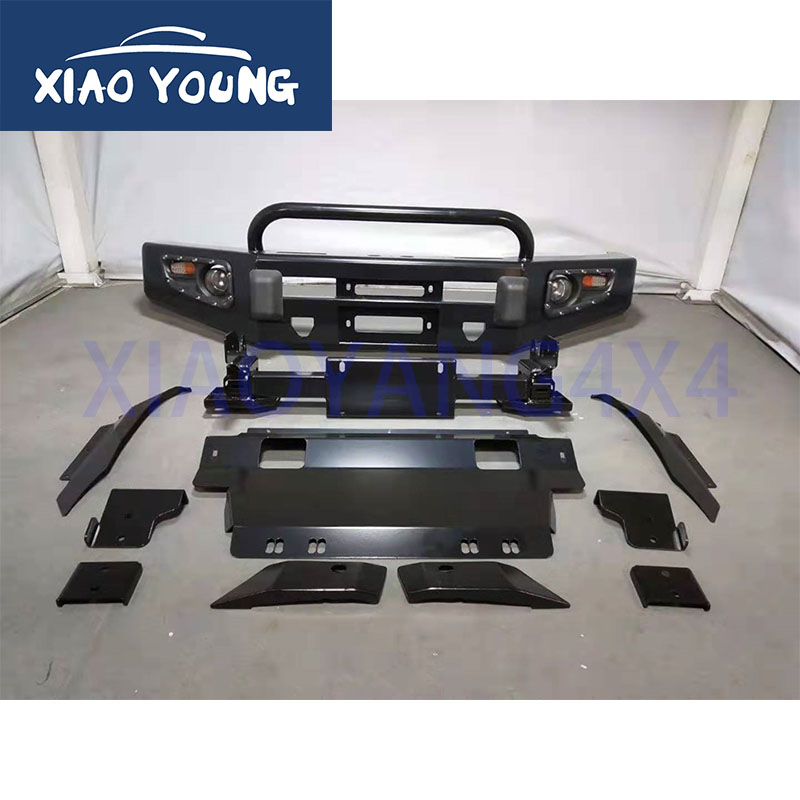Black Steel Front Bumper Bull Bar For Ranger 2012+