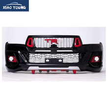 ABS Car Grill Auto Front Grill Spare Parts For Hilux Revo Update To Rocco