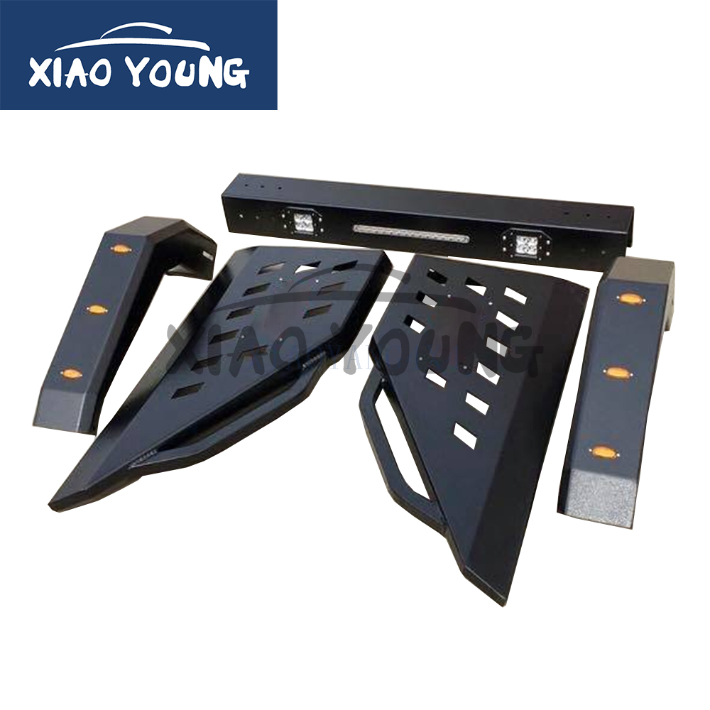 2021 New Arrival Black Steel Pickup 4x4 Auto Accessories Roll Bar For Hilux Vigo Revo Np300 Triton Dmax Amarok BT50 Ranger