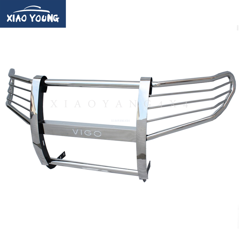 4x4 Pickup Car Accessories Bull Nudge Bar Front Bumper Grille Guard for Hilux Ranger Navara Amarok