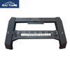 Black Steel Bull Bar 4x4 Pickup Truck Grille Guard with LED Light for Dmax Ranger Hilux Revo Vigo Amarok Triton BT50 NP300
