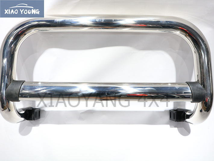 3 Inch Stainless Steel Grille Guard Bull Bar Front Bumper For Hilux Revo 2015+