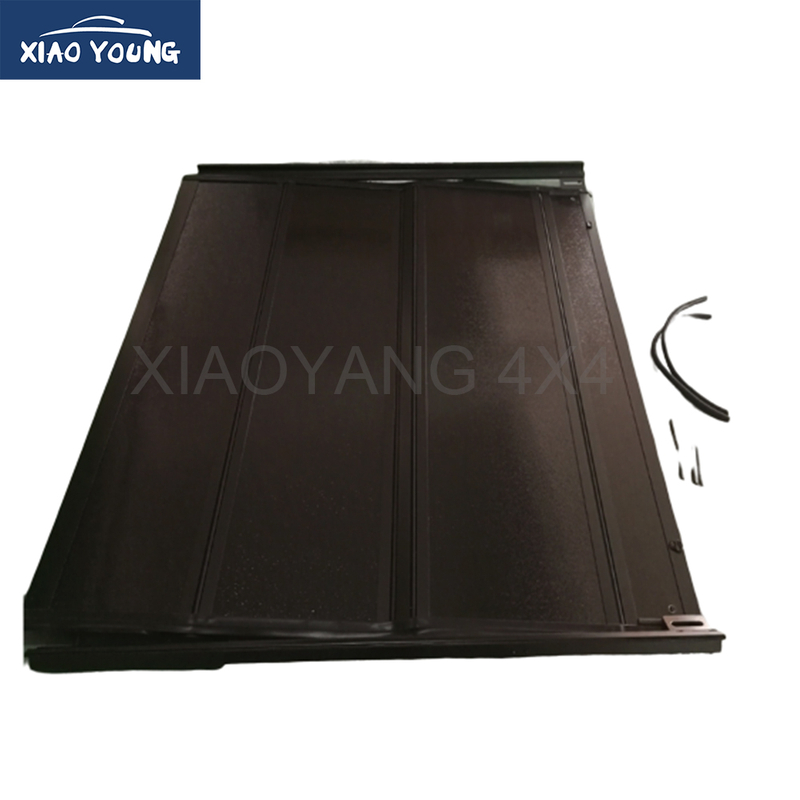 Auto Accessories Aftermarkets 4x4 Pickup Bed Hard Four-Fold Tonneau Cover For Hilux
