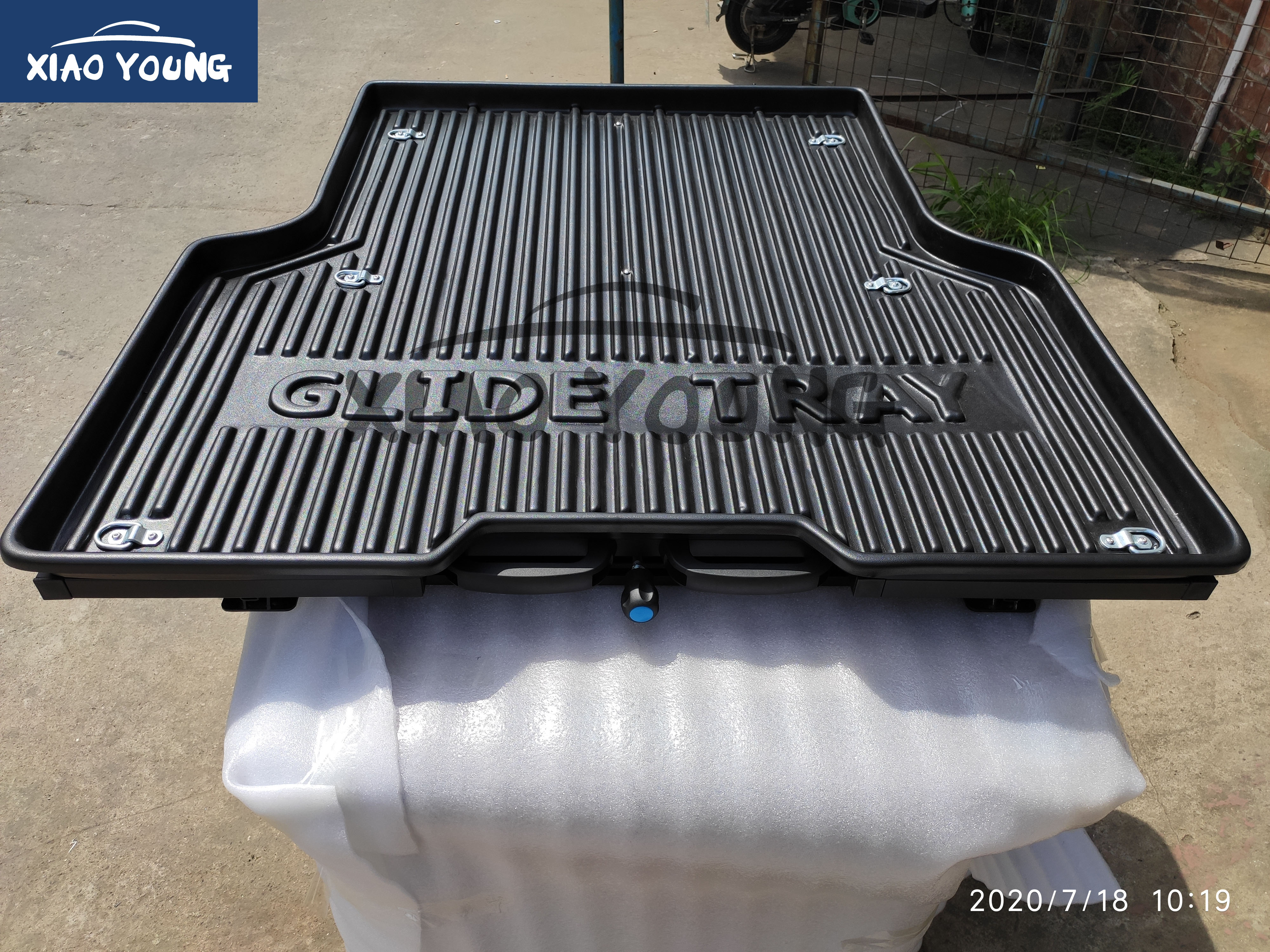 Universal Aluminum Truck Pickup Slide Tray Hilux Navara Triton Can fit in