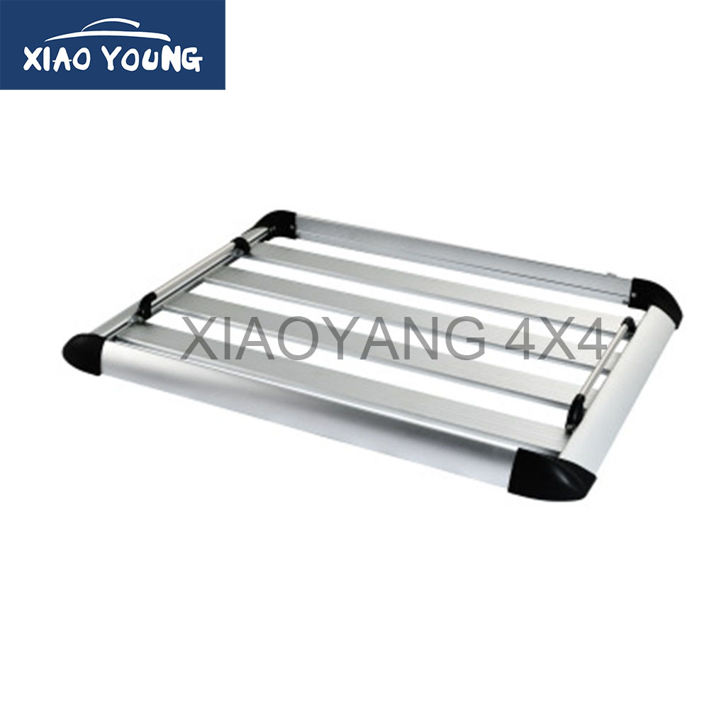 Universal Aluminum Roof Rack Basket Luggage Cargo Carrier