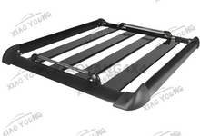 2021 new arrival design 4x4 auto accessories pickup car truck Universal Aluminum Black Roof Rack Basket