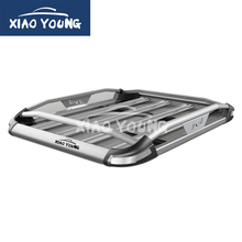 Newest 4x4 Auto Accessories Pickup Car Truck Universal Aluminum Black Roof Rack Basket