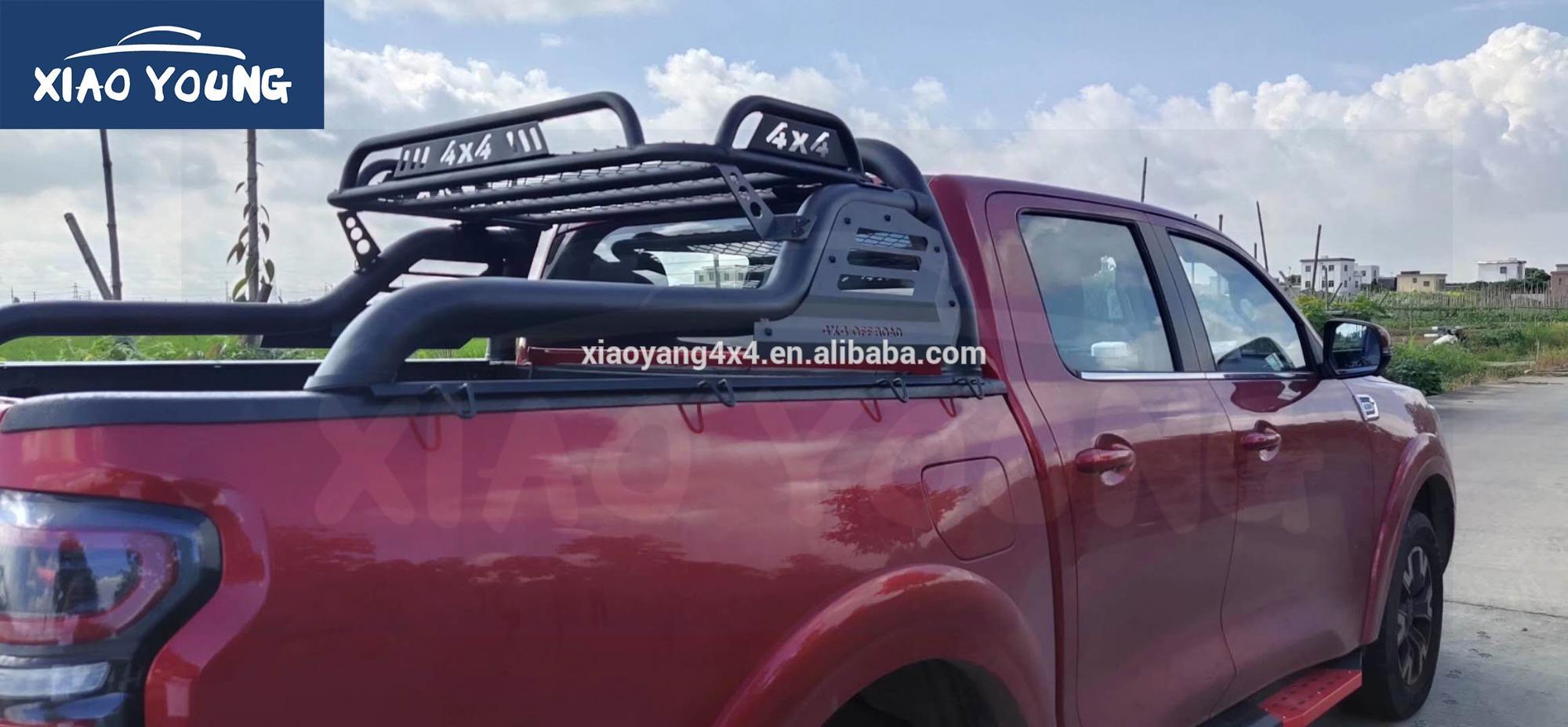 Black Steel Roll Bar For Ranger T6 T7 T8 2012+