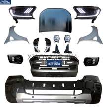 Hot Sales ABS Body Kits Bumper Front Grille For Rang-er T6 Update To T8