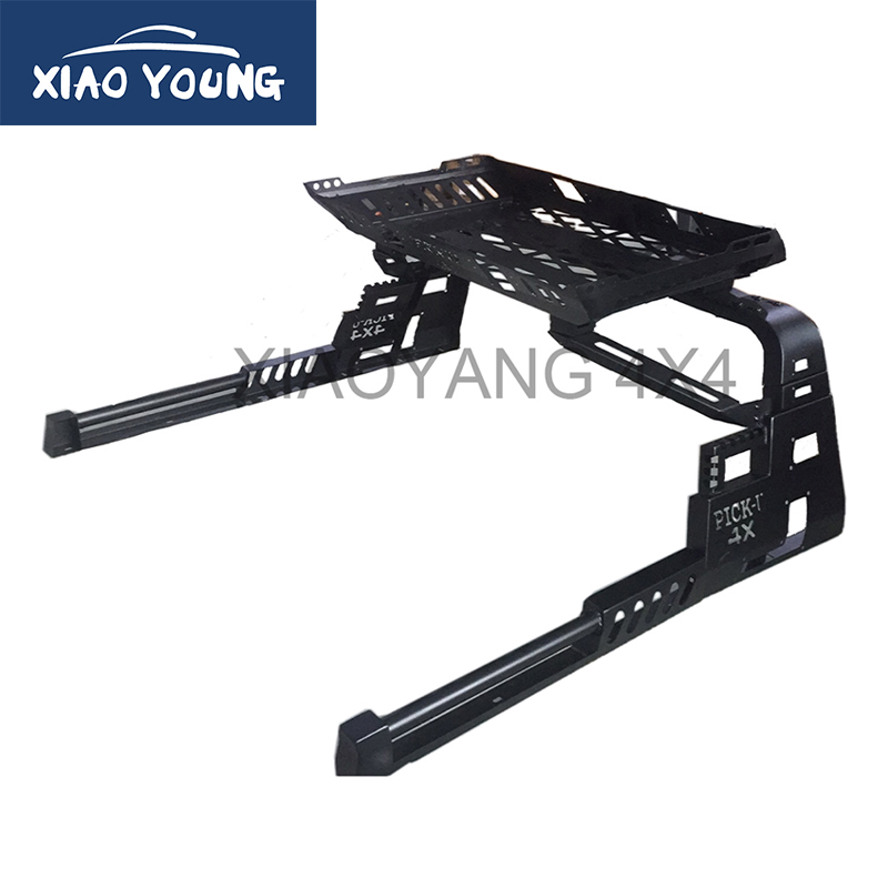 Heavy Duty Steel Pickup Trucks Bed 4x4 Anti Sport Roll Bar For Hilux Ranger Dmax Navara Triton L200 BT50