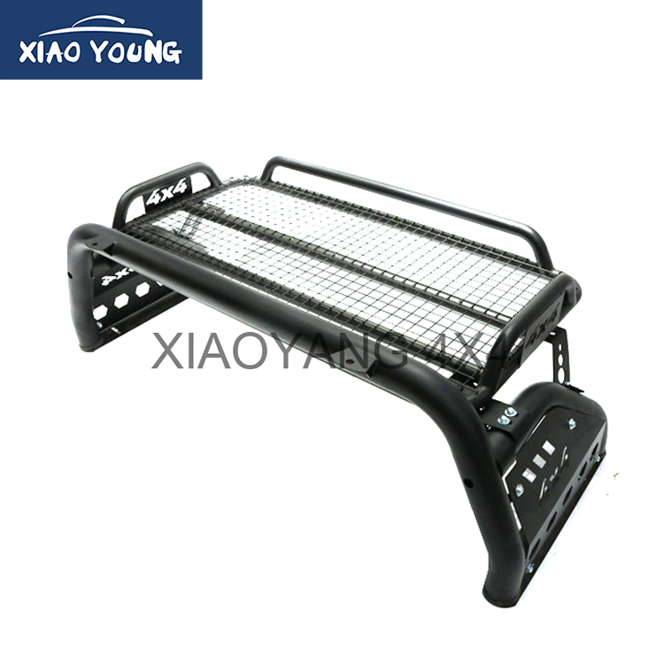 Steel 4X4 Pickup Trucks Roll Bar With Roof Rack