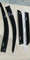 ABS Plastic Rain Sheild Sun Visor For Hilux revo