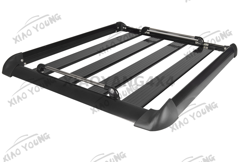 2021 new arrival 4x4 auto accessories pickup car truck Universal Black Steel Roof Rack rail 