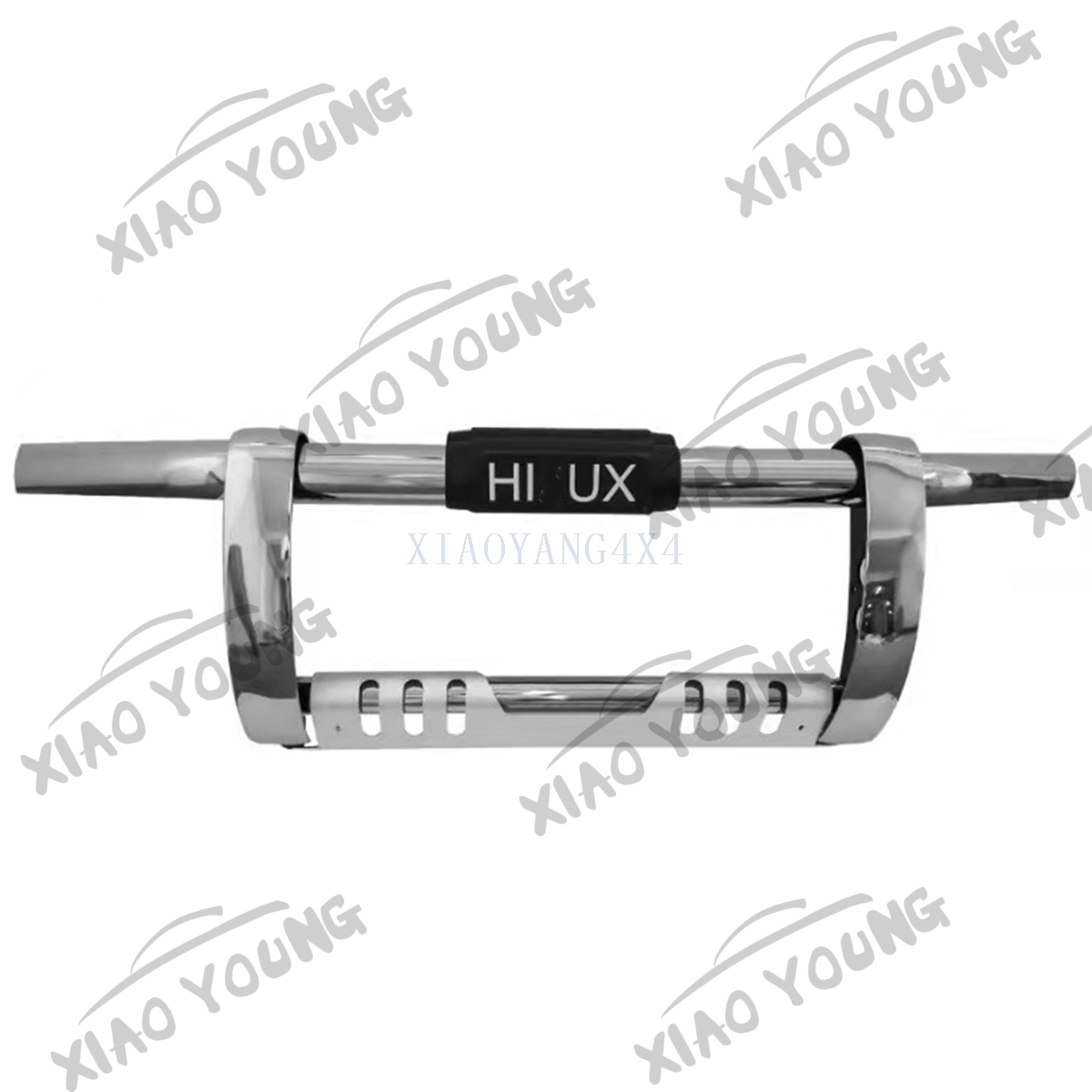 4x4 Car Accessories Pickup Grille Guard Bull Bar Rear Guard Front Bumper for Hilux Revo Vigo