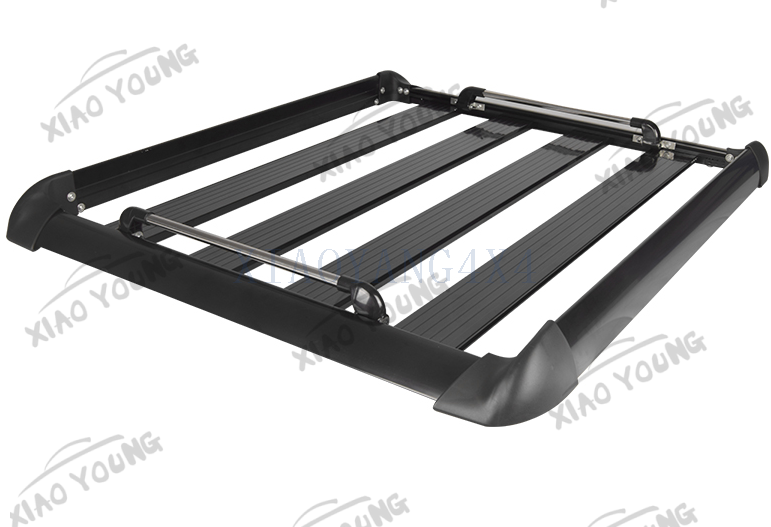 4x4 pickup car truck Universal Aluminum Black Roof Rack Basket