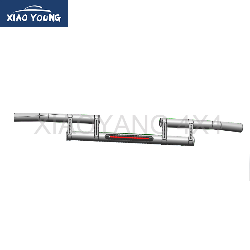 Stainless Steel 201 Rear Guard Rear Bumper For HiluxVigo