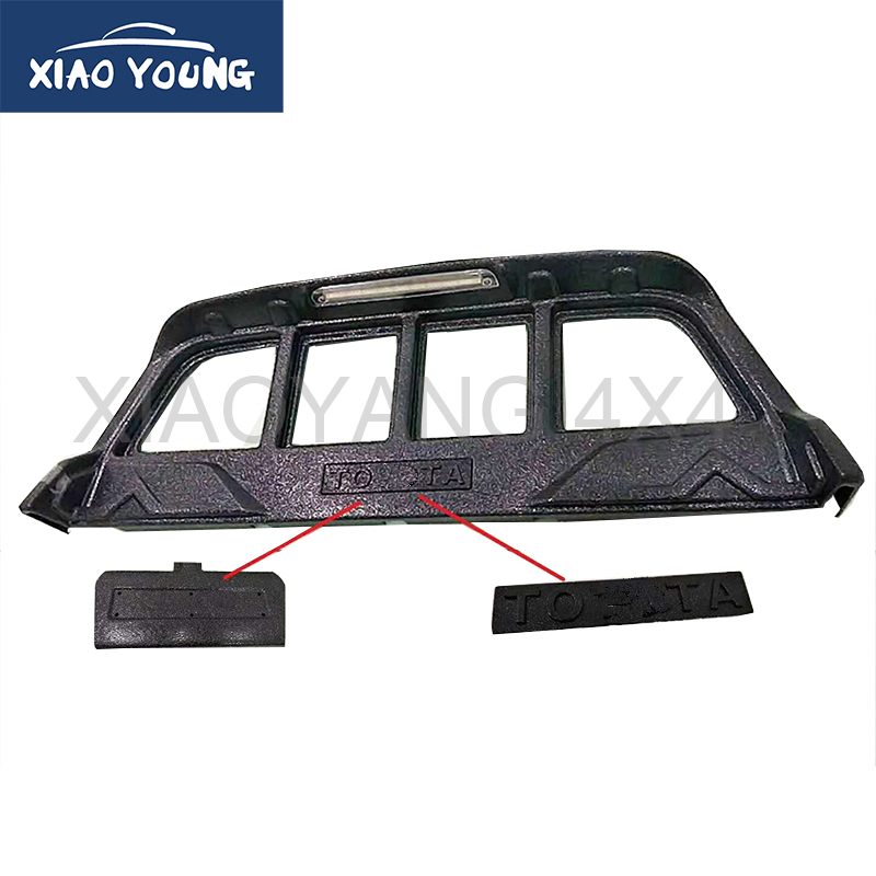 ABS Plastic Window Protector Roll Bar For Hilux Revo