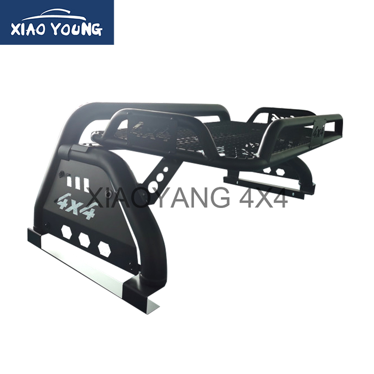 Heavy Duty Steel 4X4 Pickup Trucks Aftermarkets Auto Accessories Back Bed Anti Sport Anti Roll Bar With Roof Rack