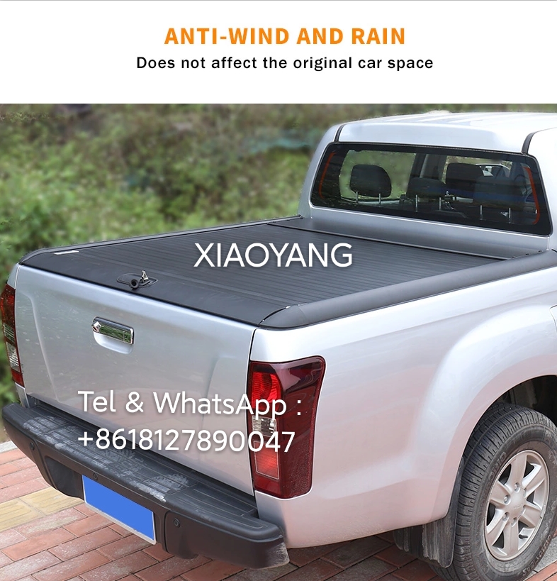 Aluminum Roller Lid Tonneau Cover For 4X4 Pickup Trucks