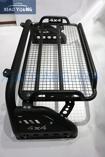 Black Steel Pickup 4x4 Auto Accessories Roll Bar For Hilux Vigo Revo Np300 Triton Dmax Amarok BT50 Ranger
