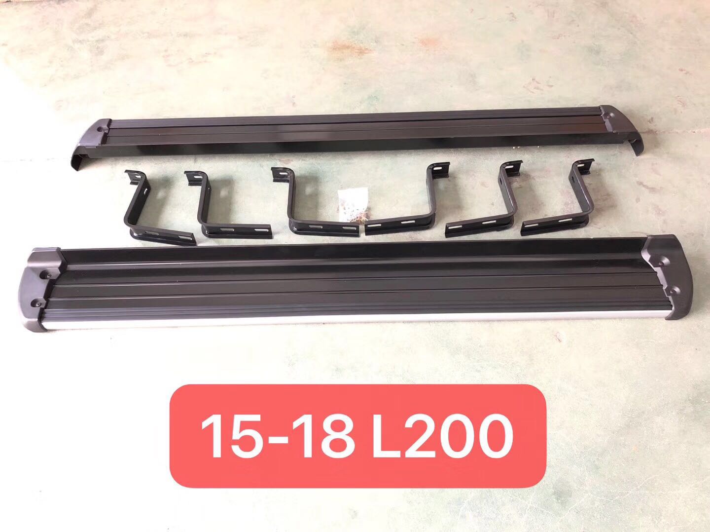 Aluminum Side Plate Running Board For Triton L200 2015+
