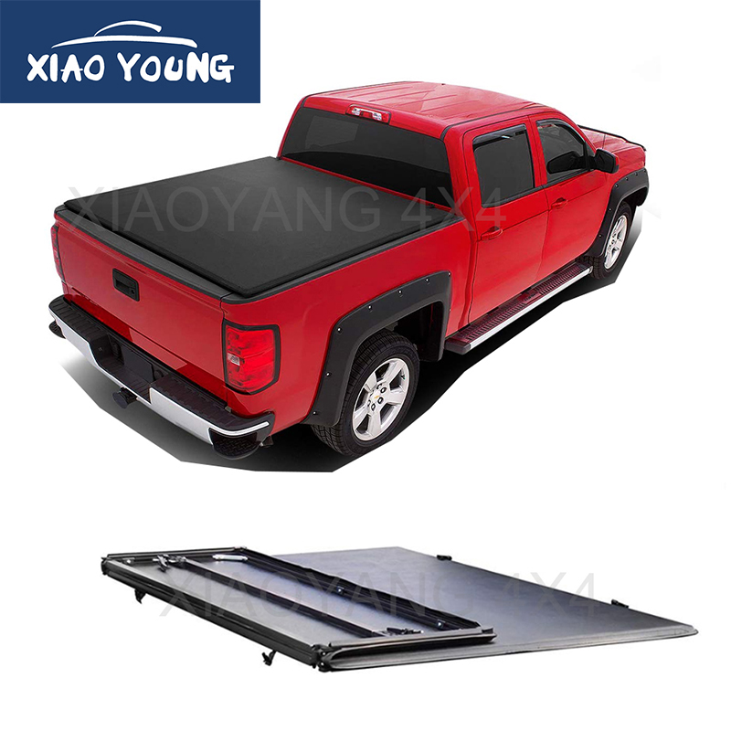 PVC Tri Folding Tonneau Cover Bed Cover For Triton L200 2016