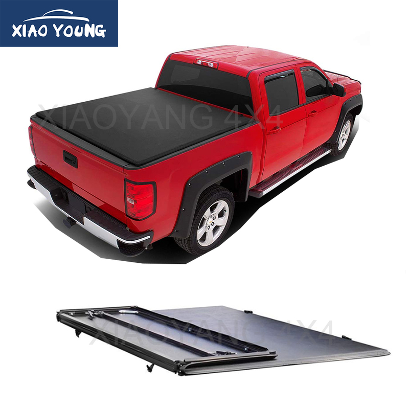 4x4 Pickup Auto Accessories Aftermarkets Bed Soft Tonneau Cover For Hilux Revo 2015+