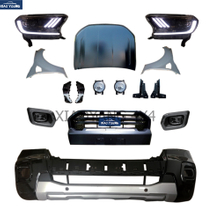 4WD Accessories Aftermarkets ABS Body Kits Bumper Front Grille For Rang-er T6 Update To T8