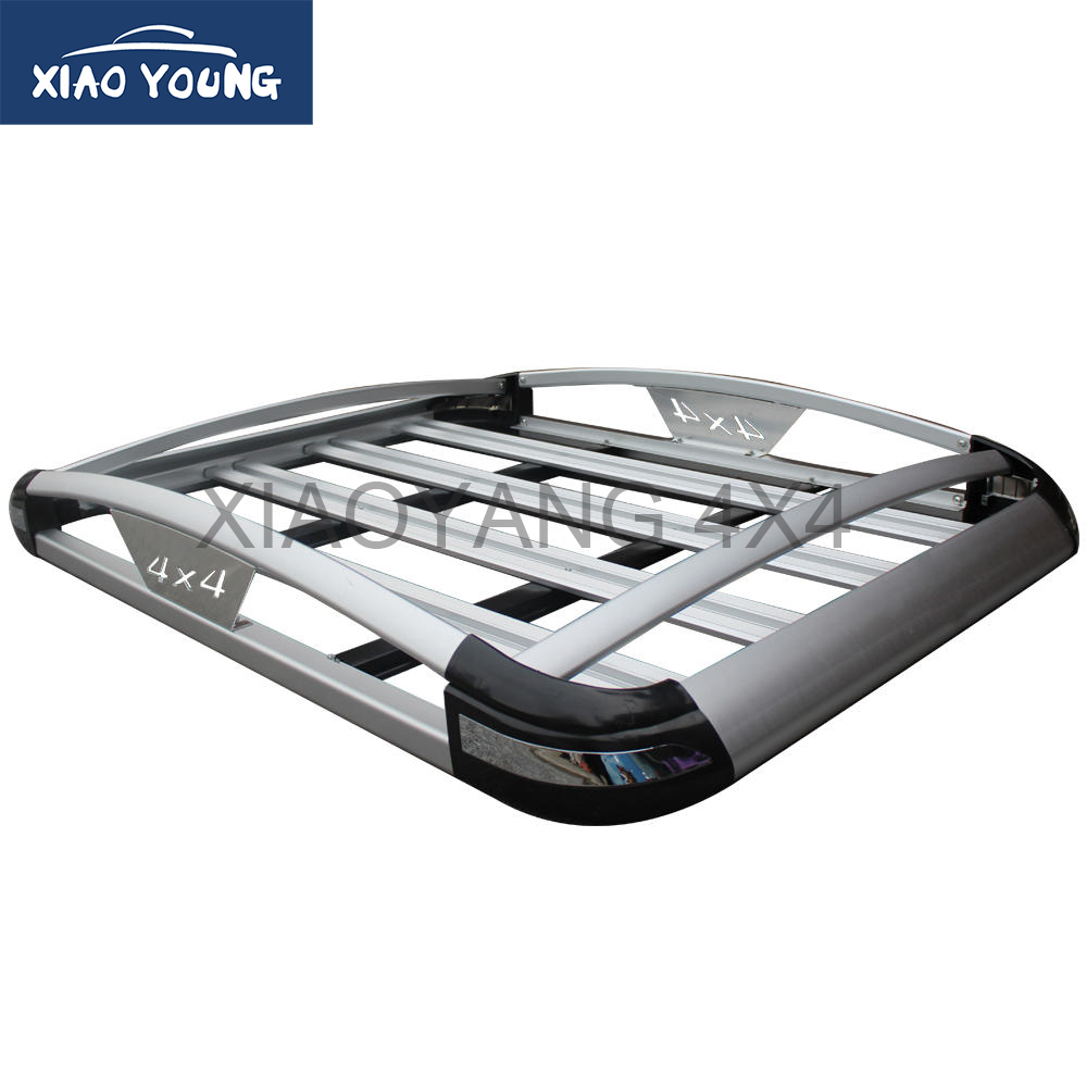 Universal Aluminum Roof Rack Basket Luggage Cargo Carrier