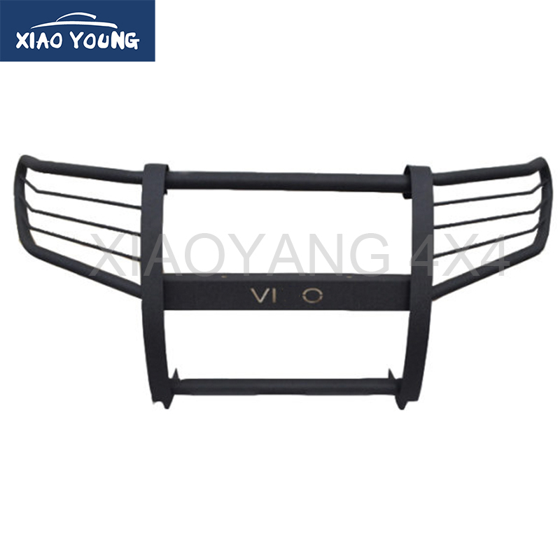 Black Steel Grille Guard Front Bumper Bull Bar For Hilux Vigo Revo Rocco