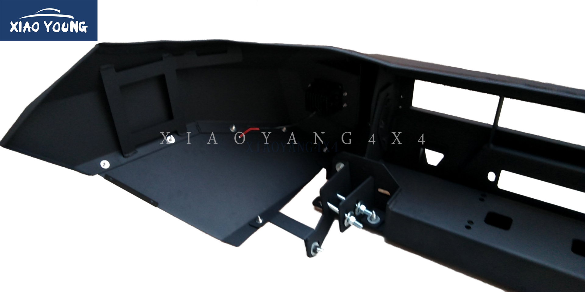 Heavy Steel Power Coated 4x4 Car Front Bumper Grille Guard for Hilux Ranger Triton Amarok