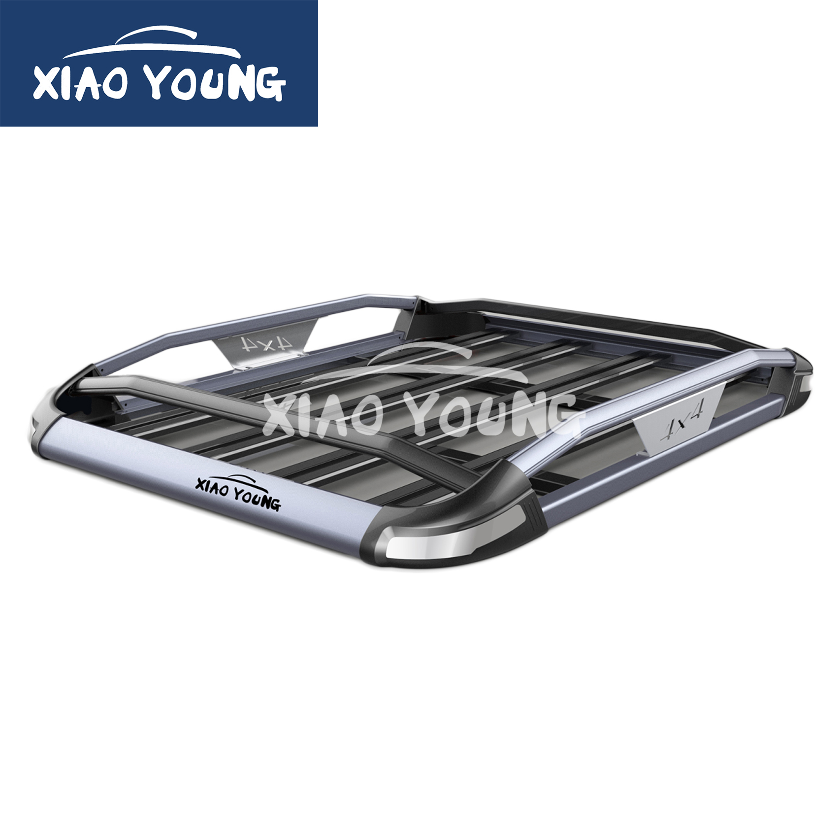 Newest 4x4 Auto Accessories Pickup Car Truck Universal Aluminum Black Roof Rack Basket